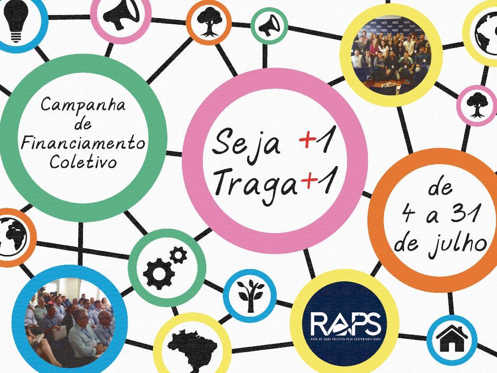 Participe da campanha Seja+1Traga+1 pela transformação da política