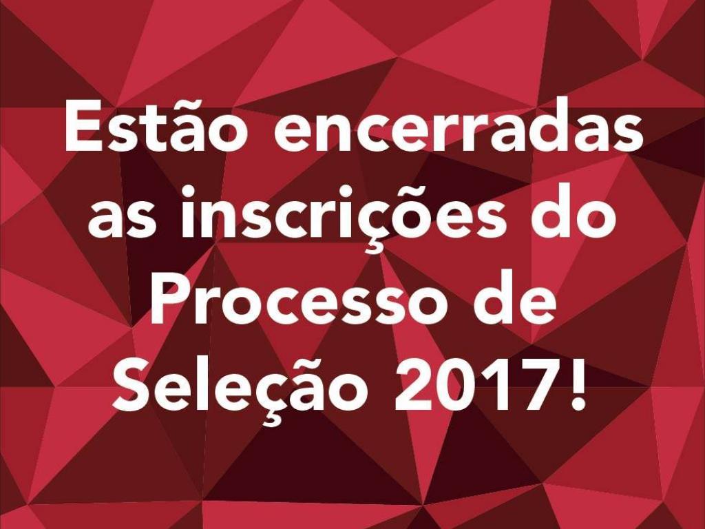 As inscrições estão encerradas!