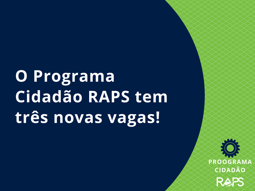 Participe do Programa Cidadão da RAPS!