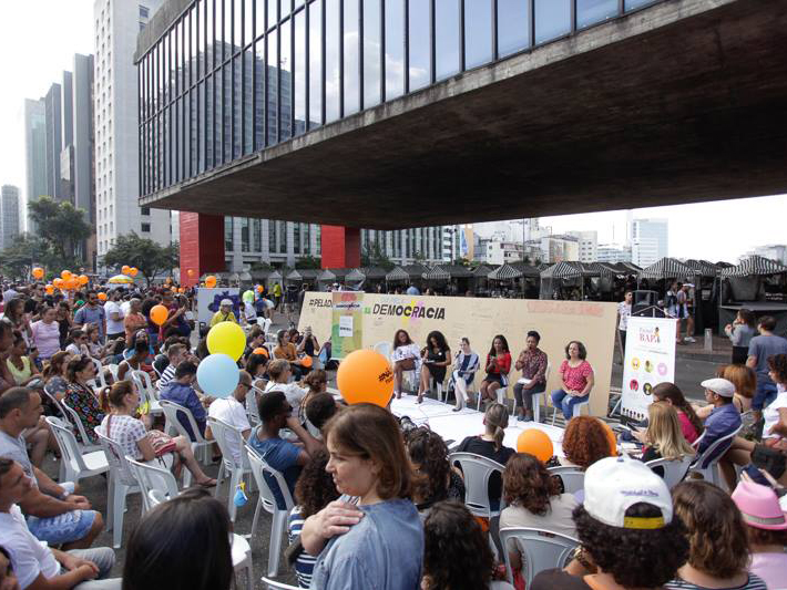 Representatividade na política foi tema de roda de conversa na Av. Paulista