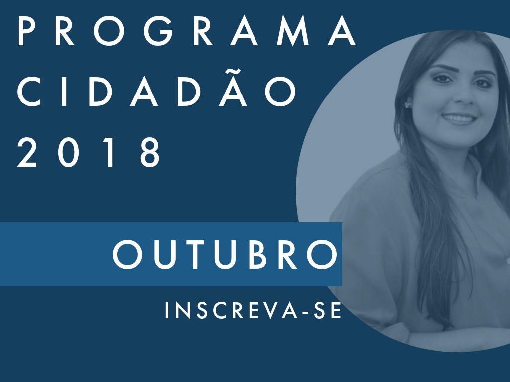 Sabrina Garcez (PTB-GO) é anfitriã do Programa Cidadão de outubro