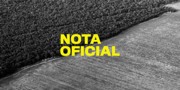Nota oficial: Políticas ambientais brasileiras