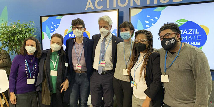 RAPS participa de debate sobre o papel dos parlamentos na emergência climática e do lançamento do "Green New Deal à brasileira" durante a COP26