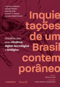Capa do livro inquietações de um brasil contemporâneo